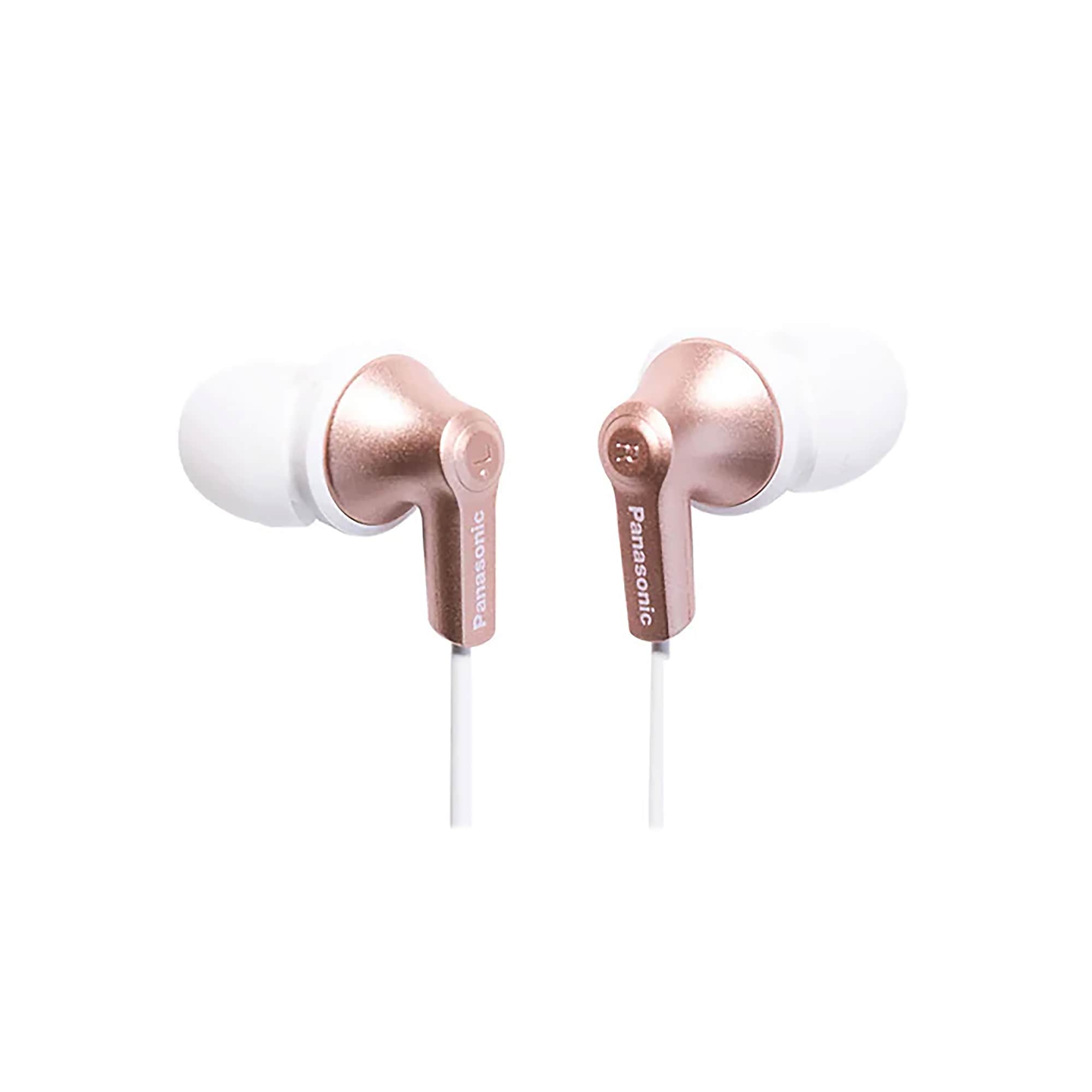 Panasonic ErgoFit Earbuds, Rose Gold/White (RP-TCM125) Sansujyuku sansujyuku.com