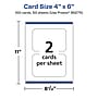 Avery Integrated Cards, 4" x 6", Glossy White, 100/Box (95275)~#|#~2641E00F-9DCA-4E8A-B497437039B07CE9_sc7