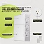 GoGreen Power Side Mount Wall Tap, 6 Outlet White (GG-16000TSM)~#|#~26450FC7-40FB-4DA7-8E30787CAA495F37_sc7