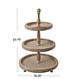 Storied Home Round 3-Tier Decorative Wood Tray (DF0228)~#|#~2645B469-9458-4C2E-A5DD252944A9AFB1_sc7