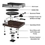 Fluance RT84W Reference High Fidelity Vinyl Turntable Record Player with Ortofon 2M Blue Cartridge & Speed Control Motor~#|#~2645BE58-9736-4B91-82CF598D62291F4B_sc7