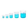Supertek Polypropylene Beakers, Multicolored, 5/Pack (SKFCH10160)~#|#~2646CC4E-E481-422D-85903ADF66CF6A37_sc7