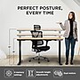 Uncaged Ergonomics Rise Up Electric Adjustable Height Standing Desk with Natural Bamboo Desktop (RUbb)~#|#~264766D6-27A0-4901-81B300FCB27C5E8D_sc7