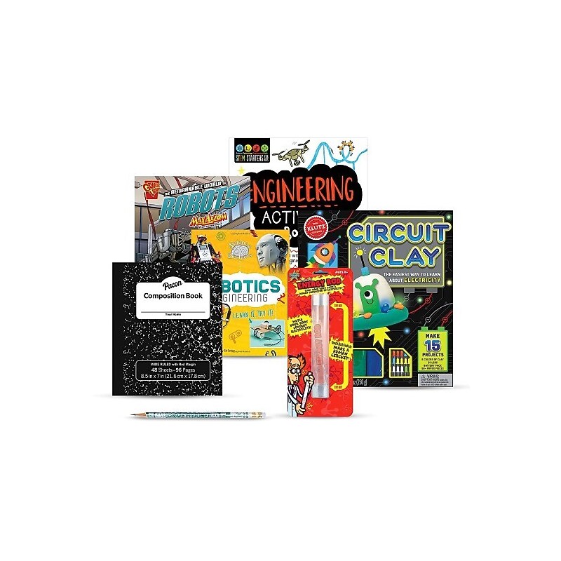 S&S Family Engagement Take Home Bags STEAM Grades 4-5, Assorted Colors (BK7342003) image 1