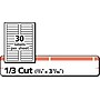 Avery TrueBlock Laser/Inkjet File Folder Labels, 2/3" x 3-7/16", White/Orange, 750 Labels/Pack (5166)~#|#~264843B5-DBB1-421F-BC69A72DC2B8F8A5_sc7
