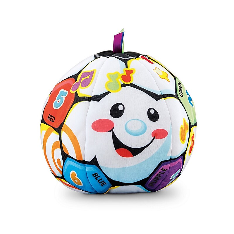 Fisher-Price Laugh & Learn Singin' Soccer Ball, 2/Pack (BHJ28) image 1