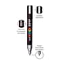 POSCA PC-5M Water Based Paint Marker, Medium Bullet Tip, Silver, 3/Pack (UBCPC5MSILVER-3)~#|#~2649CA5D-13F0-486E-BCDE32912E240FED_sc7