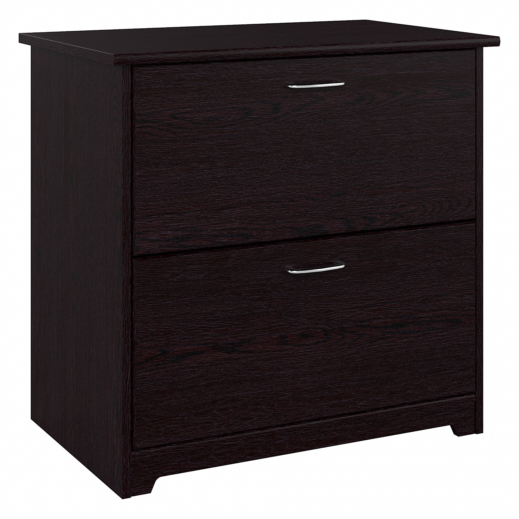 Bush Furniture Cabot 2 Drawer Lateral File Cabinet, Espresso Oak (WC31880) Sansujyuku sansujyuku.com