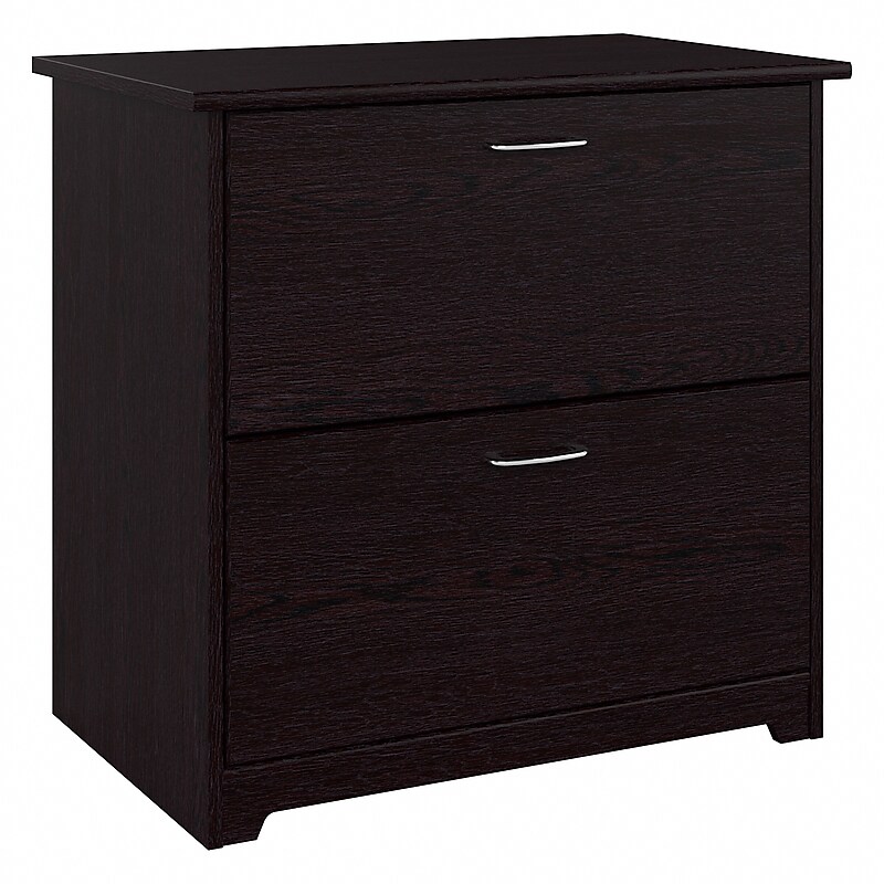 Bush Furniture Cabot 2 Drawer Lateral File Cabinet, Espresso Oak (WC31880) image 1