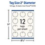 Avery 2" Diameter  Blank Price & Merchandise Tags, Ivory, 120/Carton (95290-MIT10)~#|#~264AE863-02B1-4B99-A37CB2CB51BB9CBC_sc7