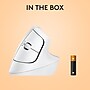 Logitech Lift for Mac Wireless Ergonomic Vertical Optical USB Mouse, White (910-006471)~#|#~264B9C02-2D64-4E11-8DA577050D76A7C7_sc7