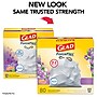 Glad ForceFlex Tall 13 Gallon Drawstring Kitchen Trash Bag, Gain Lavender with Febreze Freshness, Gray, 80 Total Bags (78533)~#|#~264BF591-6457-496B-BF898A1C06ABC85A_sc7