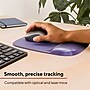 Staples TECH Gel Non-Skid Mouse Pad/Wrist Rest Combo, Purple (18265)~#|#~264E8E26-4E78-4F60-908E8BAE98E7806B_sc7