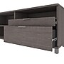 Bestar Pro-Linea 72W U-Shaped Executive Desk with Storage, Bark Grey (120861-47)~#|#~26516FDF-5ECD-4AC8-A02CC4ED82FBCDB7_sc7