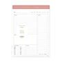 Blue Sky Bespoke Letterpress Notepad, 7" x 9", Camellia Pink Trim (155580)~#|#~2654CD6C-8D7D-4C2B-BFCFC01D322F52F5_sc7