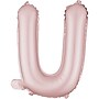 Party City (Air-Filled) 16" "U" Foil Balloon, Dusty Rose (AM 1 100088-92)~#|#~26588D37-9F21-4A08-9139FF7FF41D4E8C_sc7