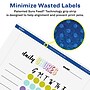 Avery Laser/Inkjet Multipurpose Labels, White, 2 Labels/Sheet, 15 Sheets/Pack (94258-RMP15)~#|#~2658D71F-F8A9-4038-A4791E1AAC9FE669_sc7