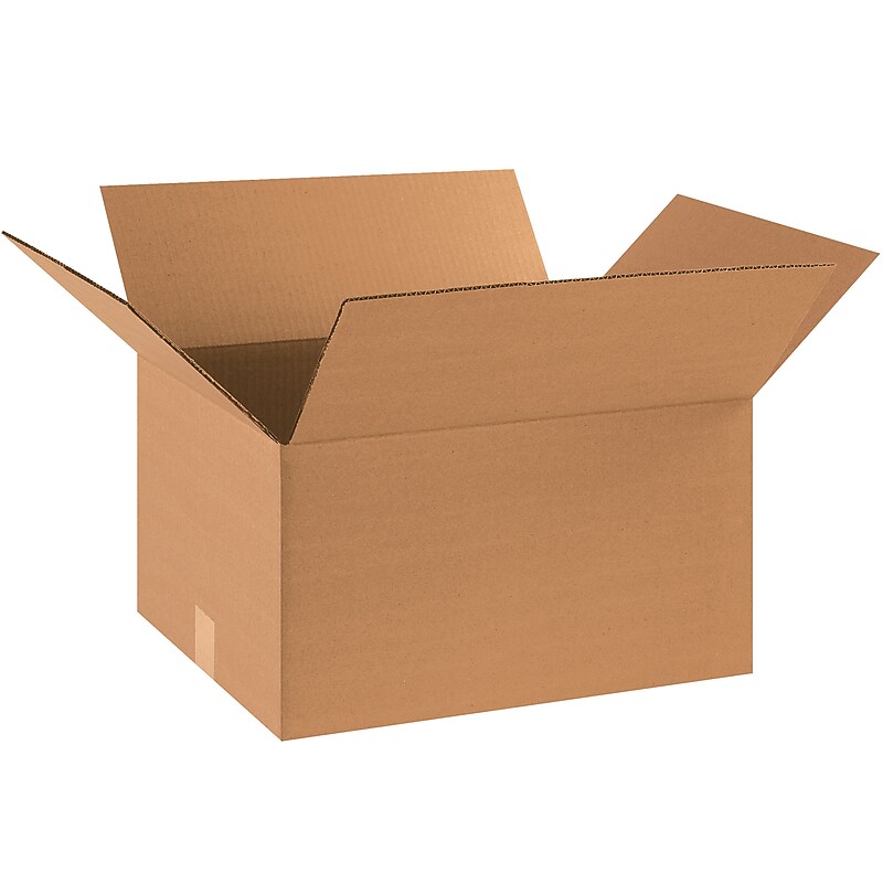 18" x 14" x 10" Shipping Boxes, 32 ECT, 25/Bundle (181410) image 1