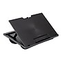 Mind Reader 11" x 14.75" Plastic Lap Desk with Cushion, Black (LTADJUST-BLK) ~#|#~265CDC41-7D2D-4353-BE6B749CAB356755_sc7