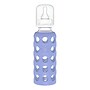 Lifefactory 9 oz. Glass Baby Bottle with Silicone Sleeve, Stage 2 Nipple, Stopper & Cap, Blueberry (LF110020C4)~#|#~265E9984-4B5F-4861-B8FD4668600A6303_sc7