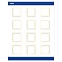 Avery Gold Border with Gold Dots Matte Blank Card, White, 120/Pack (S00-DJ2)~#|#~265EB392-1CE7-428A-9B93DCA1BAFD307C_sc7