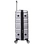 TUCCI GIROVITA  3-Piece Hardside Luggage Set with Spinner Wheels, Silver Geometric (T0806-03PC-SLV)~#|#~265F40B2-672F-471E-84D20F49D6699931_sc7