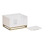 Mind Reader Desktop Organizer with 2 Coasters, 3 Compartments, White (COASDORG-WHT)~#|#~26626009-06EE-4C9E-9A1831E950692478_sc7