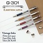 Zebra G-301 Earthscapes Retractable Gel Pens, 0.5mm, Assorted Ink, 4/Pack (47304)~#|#~26665ED8-4525-414E-8A18B7254CC146FD_sc7