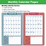 2026-2027 Excello Brands 5.5" x 8" Academic Weekly & Monthly Planner, Paperboard Cover, White Brick (NAY27-SM5585)~#|#~266764EE-77D5-4FD7-97740BFDC4860535_sc7