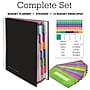 Global Printed Products 8.5" x 11" Budget Planner & Monthly Bill Organizer, Paperboard Cover, Black (GPP-0073-C)~#|#~266799B1-ED54-4534-ADF5C0E0FC545E00_sc7