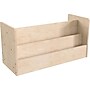 Flash Furniture Bright Beginnings Display Shelf Unit, 16"H x 31.5"W x 13"D, Brown (MK-KE20772-GG)~#|#~2668458B-6047-4087-BF4405B56E14BF9E_sc7