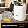 Whirlpool Energy Star 50-Pint Portable Dehumidifier, Covers up to 3,000 sq. ft., White (WHHD501AW)~#|#~266ADBF8-81DA-4B60-8E5015CE21E84896_sc7