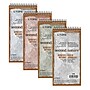 TOPS Second Nature Reporter's Notebook, 4" x 8", Gregg Ruled, Assorted Colors, 70 Sheets/Pad (74130)~#|#~266B2642-45D3-4ADB-B781AEB1677E1415_sc7