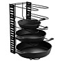 MegaChef Cast Iron Cookware Set, Black, 12 Pieces/Set (935117380M)~#|#~266B63C8-7210-4055-BA6ABACB00EF8361_sc7