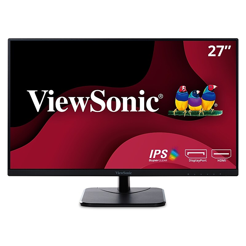 ViewSonic 27" 100 Hz LED Monitor, Black (VA2756-MHD) image 1