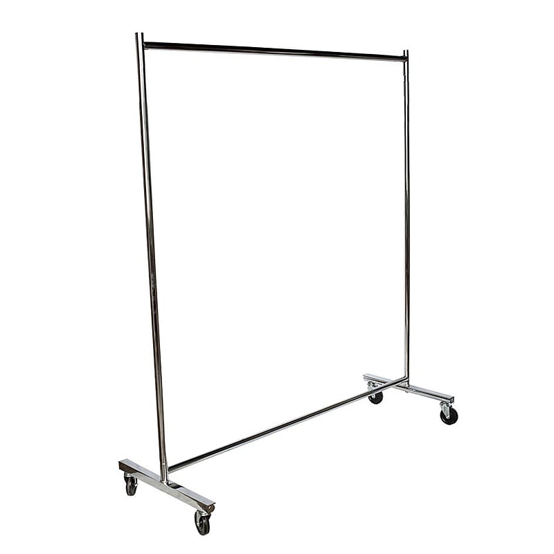 Nahanco Heavy Duty Industrial Rolling Rack, Chrome (R504) image 1