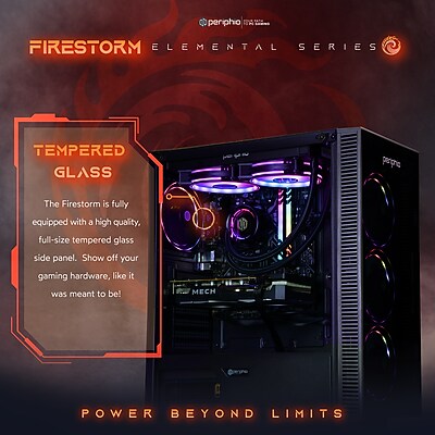 Periphio Firestorm Gaming Desktop Computer - Thumbnail 5