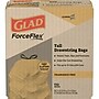 CloroxPro Glad 13 Gallon Drawstring Kitchen Trash Bag, Unscented, Gray, 110 Total Bags (22657)~#|#~2672AF3E-7D84-4F4D-B7CB6498C9CC22ED_sc7