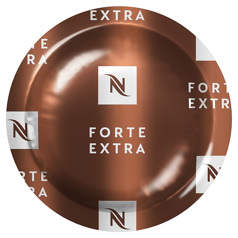Nespresso Forte Extra Coffee Nespresso Professional Capsules, Espresso Roast, 50/Box (8627.84) image 1
