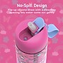 bentgo Plastic Water Bottle, 15 oz., Rainbows & Butterflies/Fairies, 2/Pack (BGKDWB2-2)~#|#~267A4AFC-86DD-4FE2-873C0188FF814FC6_sc7