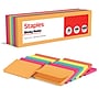 Staples Notes, 3" x 5", Pool Party Collection, 100 Sheet/Pad, 12 Pads/Pack (S-35BR12)~#|#~267C597E-E326-498B-8B8BE18CF63F4ED7_sc7