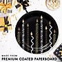 Creative Converting Golden Wishes Dessert Paper Plates, Black/Gold, 32/Pack (DTC365090PLT)~#|#~267DE248-08AD-4D1B-9A2A41500E9A41AA_sc7