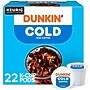 Dunkin' Cold Iced Coffee Keurig® K-Cup® Pods, Medium Dark Roast, 22/Box (5000369251)~#|#~267F2352-357A-4AC7-9D83FC897C73556D_sc7