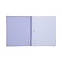 DesignWorks Ink Pastel Marble 1-Subject Notebooks, 8.5" x 10.5", Wide Ruled, 80 Sheets, Assorted Colors (TTWSA-115ST)~#|#~2680239B-89D6-4514-ADC29067DB90A84D_sc7