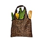 Merangue Cheetah Print Reusable Shopping Bag, 21.6" x 16.9", Brown/Black (1008-3210-00-000)~#|#~2680FEF8-05B4-41FD-964FF7ACCA15ED74_sc7
