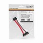 Rocstor Premium 0.5ft Cable, Female to Male, Red (Y10A341-RD)~#|#~2683DE25-2224-4BB8-9E2D0935A9E67BBA_sc7