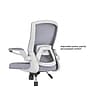 RAYNOR GROUP ION Fabric Task Chair, Gray/White (ION-WH-GRY)~#|#~2687951B-4564-46D1-8876501C476AF8EC_sc7