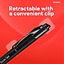 Staples Sonix Retractable Gel Pens, Medium Point, 0.7mm, Black Ink, Dozen (13561-CC)~#|#~26884D82-F4CF-4C7A-B6A8C567B16C1654_sc7