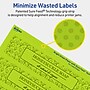 Avery Laser/Inkjet Multipurpose Rectangle Labels, 1.5" x 7.5", Bright Green, 100/Pack (94231)~#|#~2689E5A3-003D-4A27-A02752CBD2C17D89_sc7
