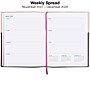 2027 Excello Brands 8" x 10" Weekly & Monthly Standard Planner, Paperboard Cover, Pink/Black (PKT-CY27-810-PK)~#|#~268A2E51-9B77-4E14-B7DE1ABB5BE2DD2A_sc7